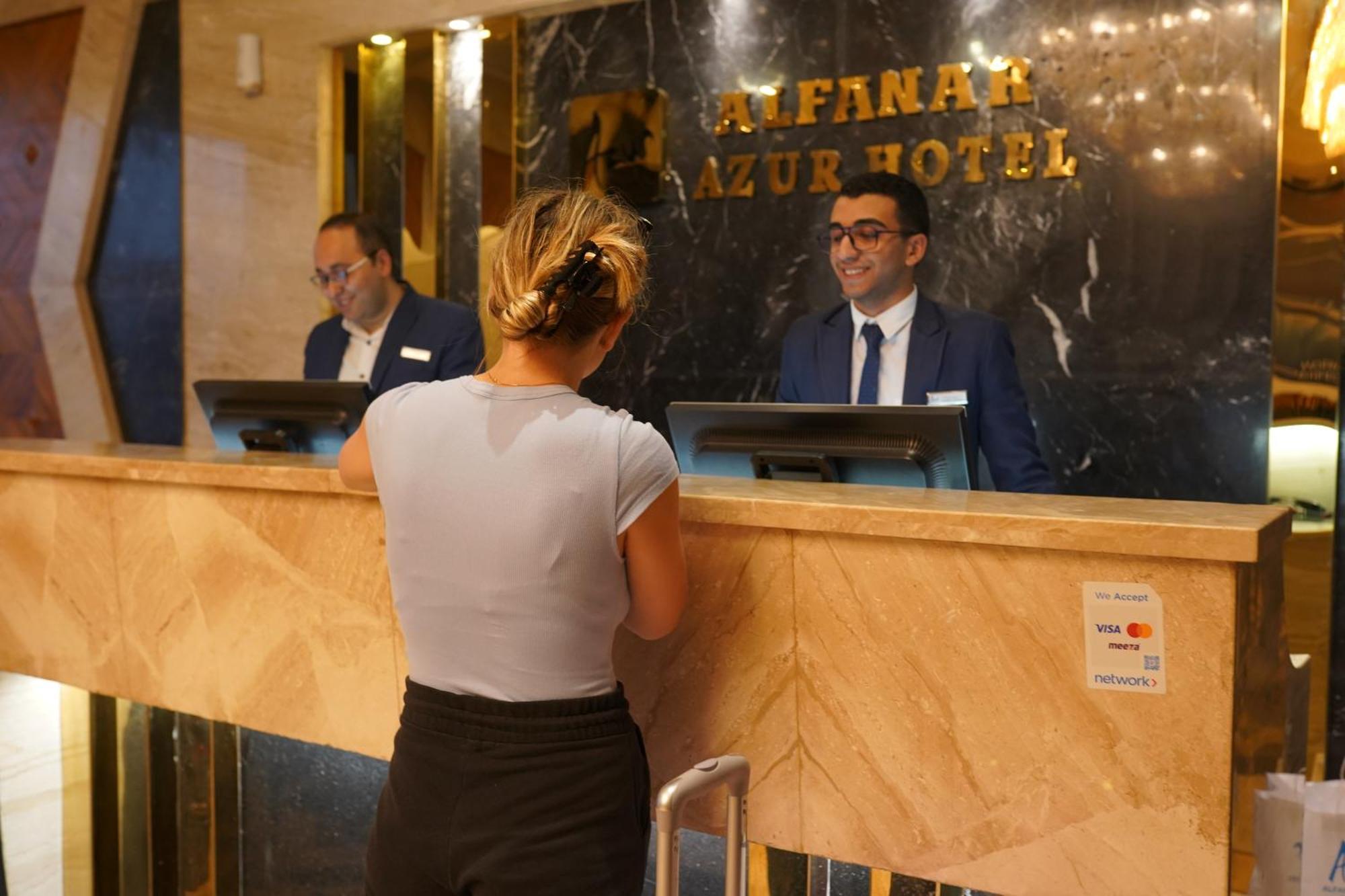 סוחאג' Al Fanar Azur Hotel מראה חיצוני תמונה